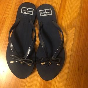 Navy Kate Spade sandals sz9